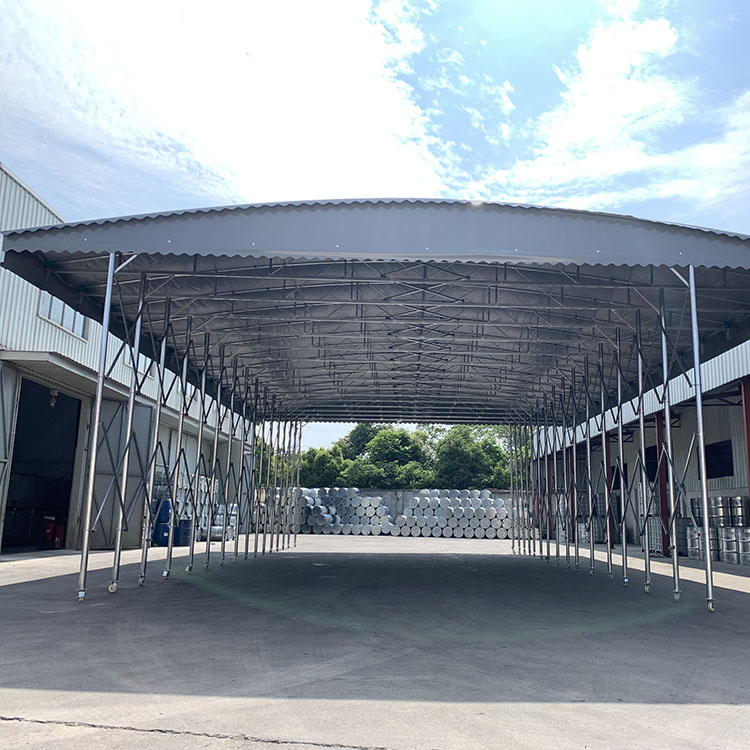 淄博电动/移动推拉棚