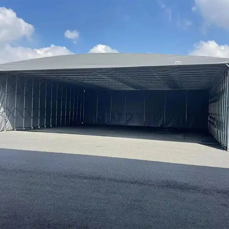 淄博电动/移动推拉棚