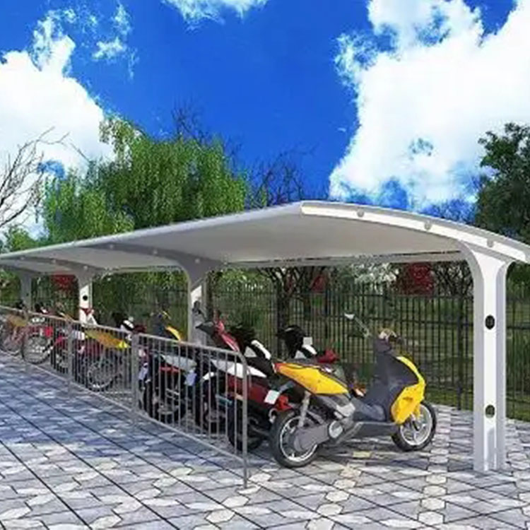 淄博膜结构电动车棚